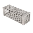 thumbnail image 1 of Tube à Granulés Carré en Acier Inoxydable de 6 Pouces pour Barbecue, 1 of 8