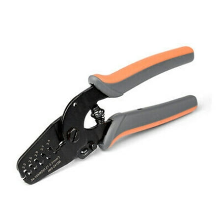 

Mduoduo Open Barrel Crimping Tools Crimper Terminal Plier IWS-2412M for 24-12AWG