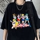 thumbnail image 4 of Camiseta feminina manga curta fofa em anime com estampa de Sailor Moonpangjing, 4 of 4