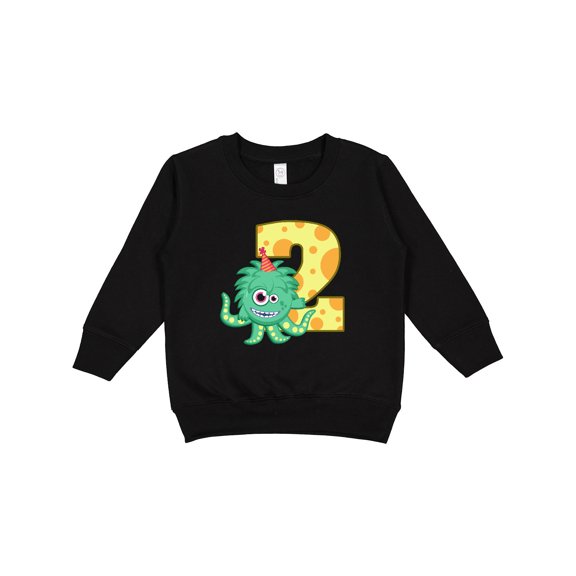 Inktastic 2nd Birthday Monster Toddler Sweatshirt