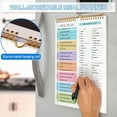 thumbnail image 5 of Meal Planner Notebook, Weekly Meal Planner for fridge, Double Helix Meal Planner & Grocery List, Wall-Mountable Menu Planner, Meal Planning Notepad, Grocery List Notepad A, 5 of 9
