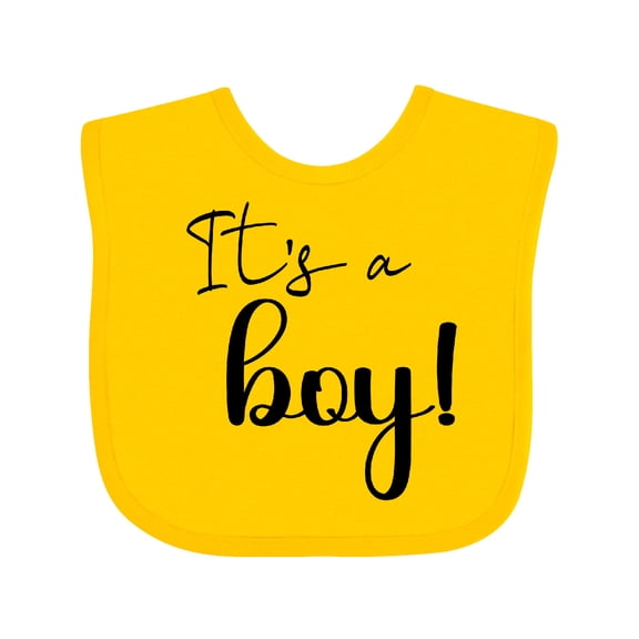 Inktastic It's a Boy Birth Announcement Boys Baby Bib