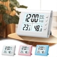 thumbnail image 2 of Reloj Despertador Digital, Reloj Electrónico Pantalla LED Reloj Electrónico Estéreo, Regalo para Amigos y Niños Azul, 2 of 5