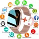 thumbnail image 2 of 2022 nuevo reloj inteligente con Bluetooth para mujer y hombre, reloj inteligente resistente al agua IP67 con esfera táctil para mujer y hombre Tan Jianjun  unisex, 2 of 2