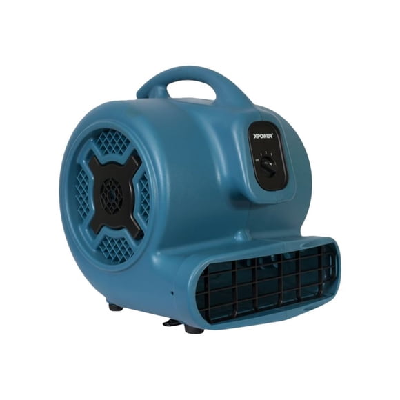 XPOWER X-830 1 HP 3600 CFM 3 Speed Professional Air Mover, 8.5-Amp