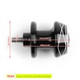 thumbnail image 2 of 2pc CNC Swingarm Spools Sliders pour Vis de Démarrage Universelle pour Moto 6MM Silver, 2 of 4