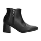 thumbnail image 1 of Botín Beira Rio Mujer Negro Casual Tacón negro 24, 1 of 10