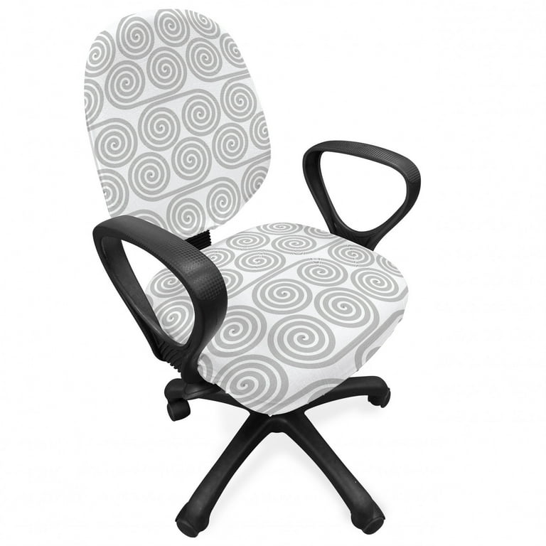 Pale grey office chair sale