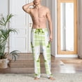 thumbnail image 2 of Naloa Frogs and Dragonflies Pajama Pants Men, PJ Bottoms, Sleep & Lounge Pants-X-Large, 2 of 6