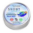 thumbnail image 4 of Snowy River Cocktail Sugar 3oz Gift Pack, All Natural Beverage Rimmer for Cocktails & Margaritas in Gift Rimmer Tin, Drink Decorating (Royal Blue), 4 of 4