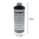 thumbnail image 3 of 2000ml Water Bottle With Bounce Lid And Scale Large Capacity Water Jug Portable Drinking Bottle With Straw Sport Drink Mug For Travel Outdoor, 3 of 4