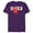 Purple, variant on Disney and Pixar’s Turning Red Mei Lee 2023 New Year - Short Sleeve Blended T-Shirt for Adults - Customized-Dark Heather