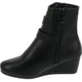 thumbnail image 2 of Link Peggy-90K Children Girl's Wedge Heel Double Straps High Top Ankle Booties, 2 of 7
