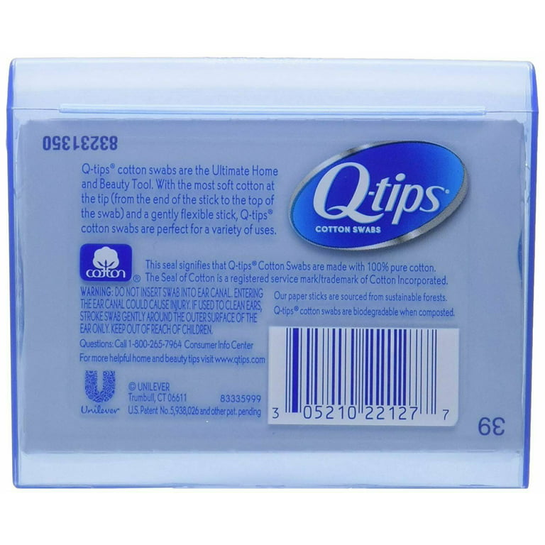  Q-Tips Cotton Swabs Purse Travel Size Pack, 30 Count by Q-Tips  : Beauty & Personal Care