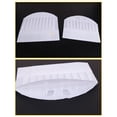 thumbnail image 3 of VONKY 20 Pieces Chef Hat Adjustable Head Cover with Holes Bakery Cook Cooking Boat Caps Kitchen Home Party Round, 3 of 6