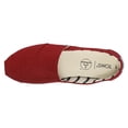 thumbnail image 4 of TOMS Alpargata Espadrille Women/Adult shoe size Women 7.5  Casual 10015766 Black Cherry Heritage Canvas, 4 of 5