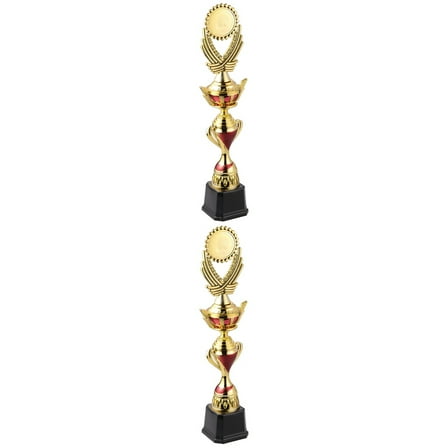 2 Count Winner Award Durable Trophy Individuality Child Student