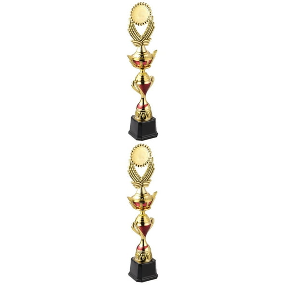 2 Count Winner Award Durable Trophy Individuality Child Student