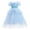 only dress, variant on Little Girls Elsa Costume Dress Halloween Queen Outfit Christmas Birthday Dress