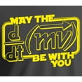 thumbnail image 2 of May The Force Be with You Funny Physics Science T-Shirt, 2 of 3