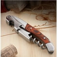 thumbnail image 3 of Professional Waiter Corkscrew Wine Key for Bartenders Set of 3,With Long Rosewood Handle Stainless Steel Handle Wine Opener for Bar Restaurant Waiters, Sommelier, Bartend (Rose Wood 3 Packs), 3 of 7