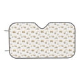 thumbnail image 4 of Uemuo Dump Truck Pattern Accordion Car Windshield Sun Shade, Foldable Reflective Sun Visor for Car, Reflector Windshield Sunshade-Medium, 4 of 7