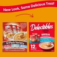 thumbnail image 3 of Delectables Lickable Cat Treats Bisque Variety Pack, 12 Count (16.8 oz.), 3 of 11