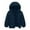 Navy, variant on UQJfacai Boys Girls Hooded Puffer Jackets Warm Quilted Winter Coat Lightweight Down Jacket Kids Outerwear Padded Coat 4-15 Years