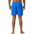 thumbnail image 3 of INSPIRE CHIC Mens Summer Drawstring Elastic Waist Mesh Lining Solid Board Shorts 32 Blue, 3 of 6