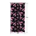 thumbnail image 5 of Pink Breast Cancer Shower Curtain 36"x72" ,Bathroom Decorative Shower Curtains Set with 12 Hooks,Modern Waterproof Washable Shower Curtain, 5 of 6