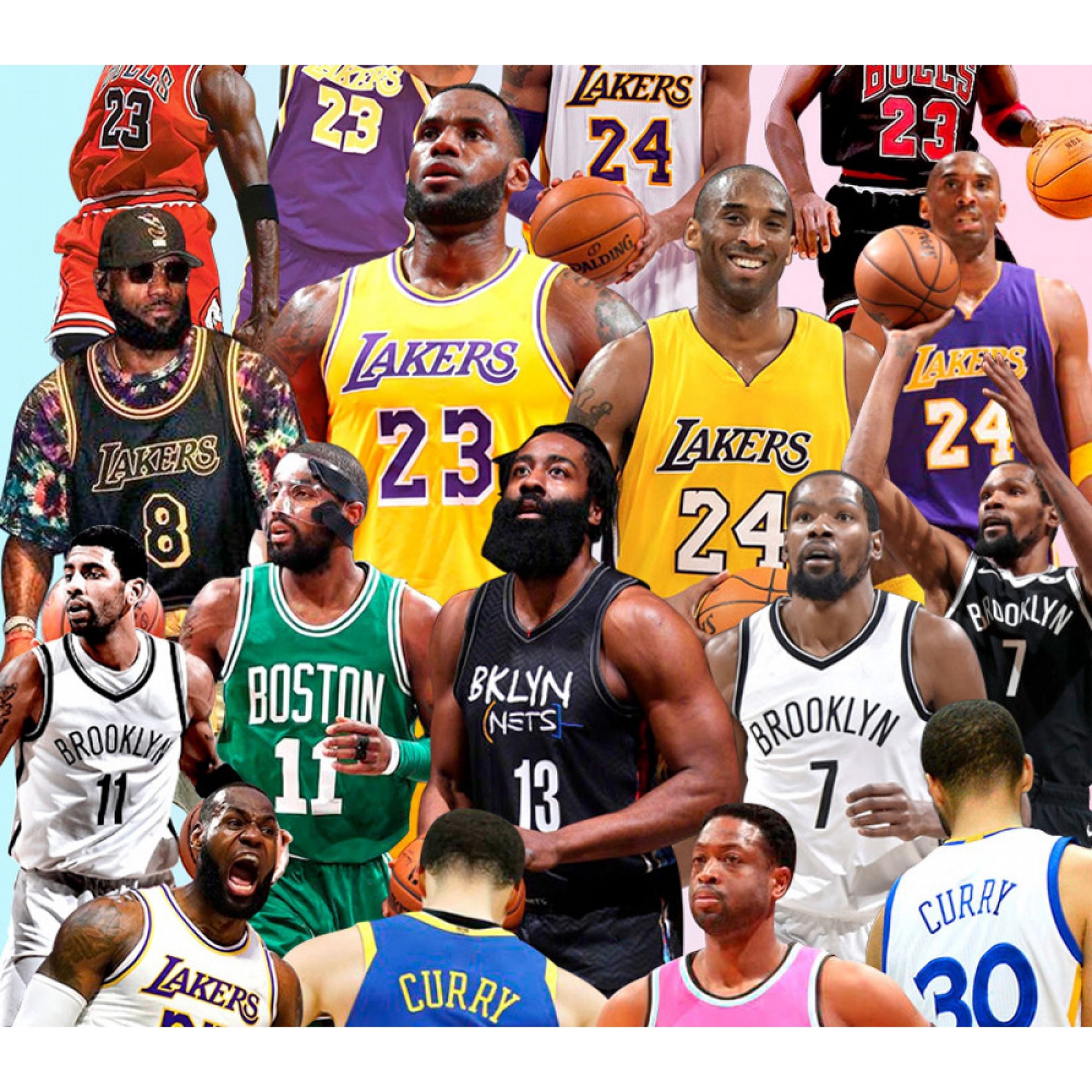 Lakers No. 23 Jersey No. 24 Youth Adult Basketball Uniform Suit Game Training Uniform Walmart