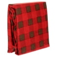 thumbnail image 5 of Red and Brown Buffalo Check 100% Cotton Flannel Fitted Infant Crib Sheet., 5 of 7