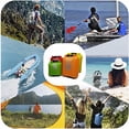 thumbnail image 4 of Waterproof Dry Bag Backpack Waterproof Phone Pouch 24L/12L/6L Floating Dry Sack for Kayaking Boating Sailing Canoeing Rafting Hiking Camping Outdoors Activities, 4 of 5