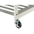 thumbnail image 7 of TRINITY 3-Bag White Laundry Cart w/ Champagne Poles, 7 of 7