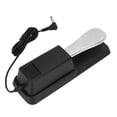 thumbnail image 4 of Sustain Pedal with Cable Metal Foot Pedal Compatible with All Electronic Keyboards Digital Piano, 4 of 14