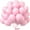 Pink, variant on Black Balloons Latex Party Balloons, 100 Pack 12 inch Round Matte Balloons For Balloon Garland or Balloon Arch as Party Decorations, Birthday Decorations, Retirement Party Decorations