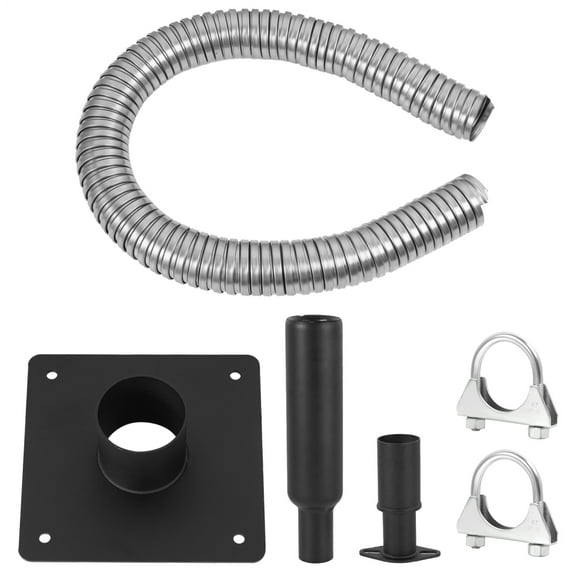 Generator Exhaust Extension Kit, 2025 New Generator Exhaust Kit with Insulated Through-Wall Mounting Plate for H07552 Wh03242 T07571/3 Eu6500/7000is Muffler
