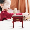 thumbnail image 4 of Miangastore Miniature Wood Bedside Table Mini Night Table Adornment Mini House Furnishing, 4 of 9