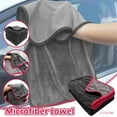 thumbnail image 7 of Moocorvic Microfiber Cloth Car DryingTowel, Glass Wipes Window Cleaning Cloth for Car(L,35.4x24Inch,Black,Red), 7 of 7
