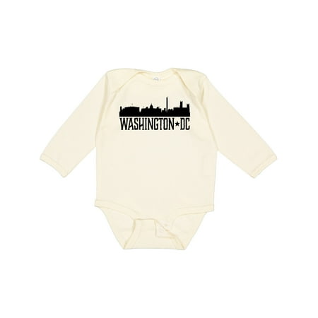 

Inktastic Washington DC Skyline Cities Gift Baby Boy or Baby Girl Long Sleeve Bodysuit