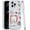 Bear Cute, variant on For iPhone 12 Pro Max 6.7 [Magnetic Circle] Double Layer Design IMD TPU Case - Smiley Faces