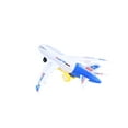thumbnail image 5 of WonderPlay All Aboard! Bump and Go Electric Air Bus A380 Kids Action Airplane - Model Plane with LED Lights and Sounds - Changes Direction On Contact - Blue, 5 of 9