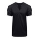 thumbnail image 5 of Blusa de Trabajo de Manga Corta Botón de Manga de Encaje de Color Sólido Blusa Casual 95% Poliéster 5% Spandex, Nuevo Top de Moda para Diario Y Fiesta, 5 of 9
