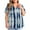 Z4-Blue, variant on Patlollav Womens Plus Size V-Neck Tie-Dye Print Button Short Sleeve Tops T-Shirts Blouse