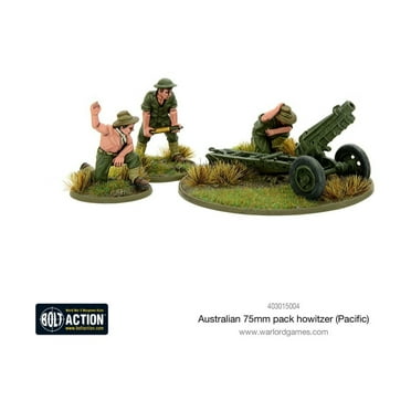 Warlord Games Australian 75mm Pack Howitzer (Pacific) New