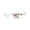 GLO WHT WNDRBRD, variant on Clam Tikka Mino, 1/16 Oz Size 16, Chart/Limo Holo 15852
