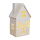 thumbnail image 2 of Ilumina navideño, casas de cerámica, decoración navideña, decoraciones navideñas decorativas rústicas, adorno de escritorio para regalo de estilo C Macarena Figura Casa de Pueblo, 2 of 8