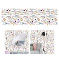 thumbnail image 3 of Colorful Florals Pattern Wallpaper Self Adhesive Background Decorative Sticker Wall Decal Furniture Renovation Sticker, 3 of 8