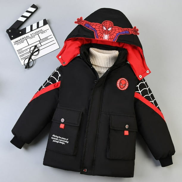 Parka capuche Spiderman