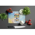 thumbnail image 3 of Alaskan Klee Kai Hippie Dawg Glass Cutting Board Large 12 in x 15 in, 3 of 5